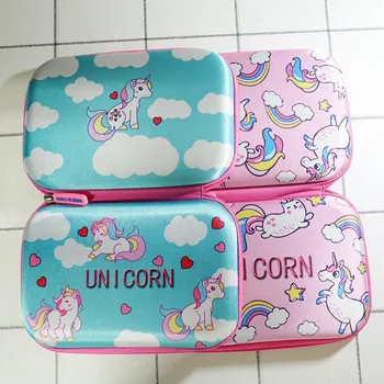 

Pencil Case School Boys Girls Pencil Box Cute Cartoon Unicorn Pencil Bag Large Capacity Pen Pencil Cases