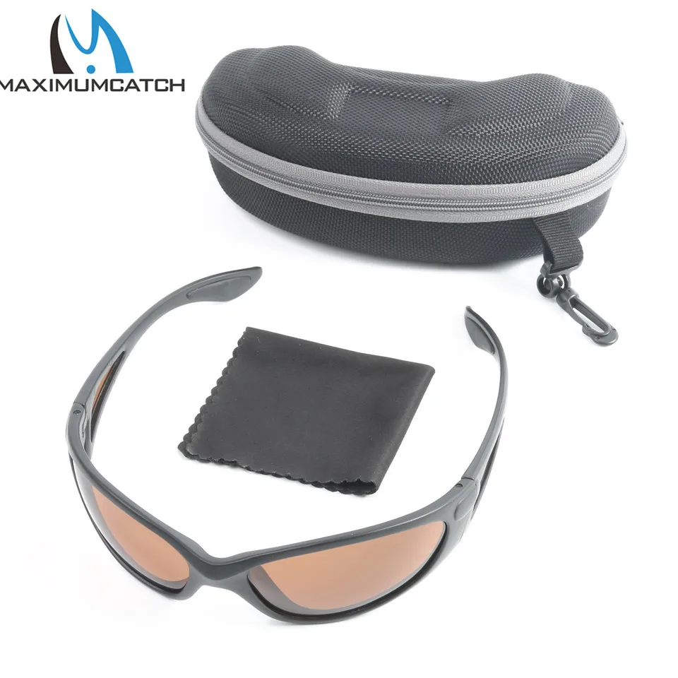 Maximumcatch AP1073 Поляризованные спортивные солнцезащитные очки коричневый/желтый/серый цвета солнцезащитные очки для рыбалки Аксессуары для рыбалки