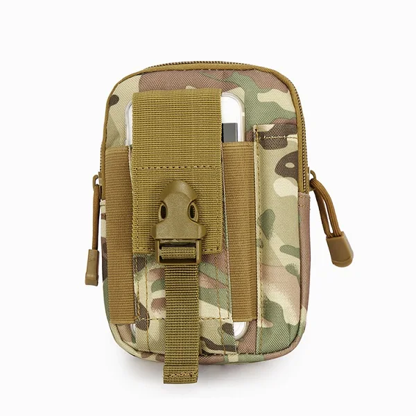 Wolfslaves, Тактическая Военная маленькая поясная сумка, нейлон, Молле, водонепроницаемая сумка, поясная сумка для Iphone X, охотничьи сумки - Цвет: MC