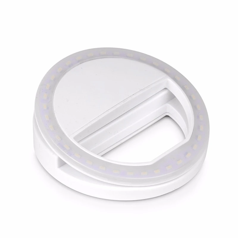 Селфи кольцевой светильник светодиодный вспышка макияж селфи фотография телефон кольцо для IPhone 7 8 Plus X 6S 5S Redmi Note 4X 4A Mi5 One Plus 5