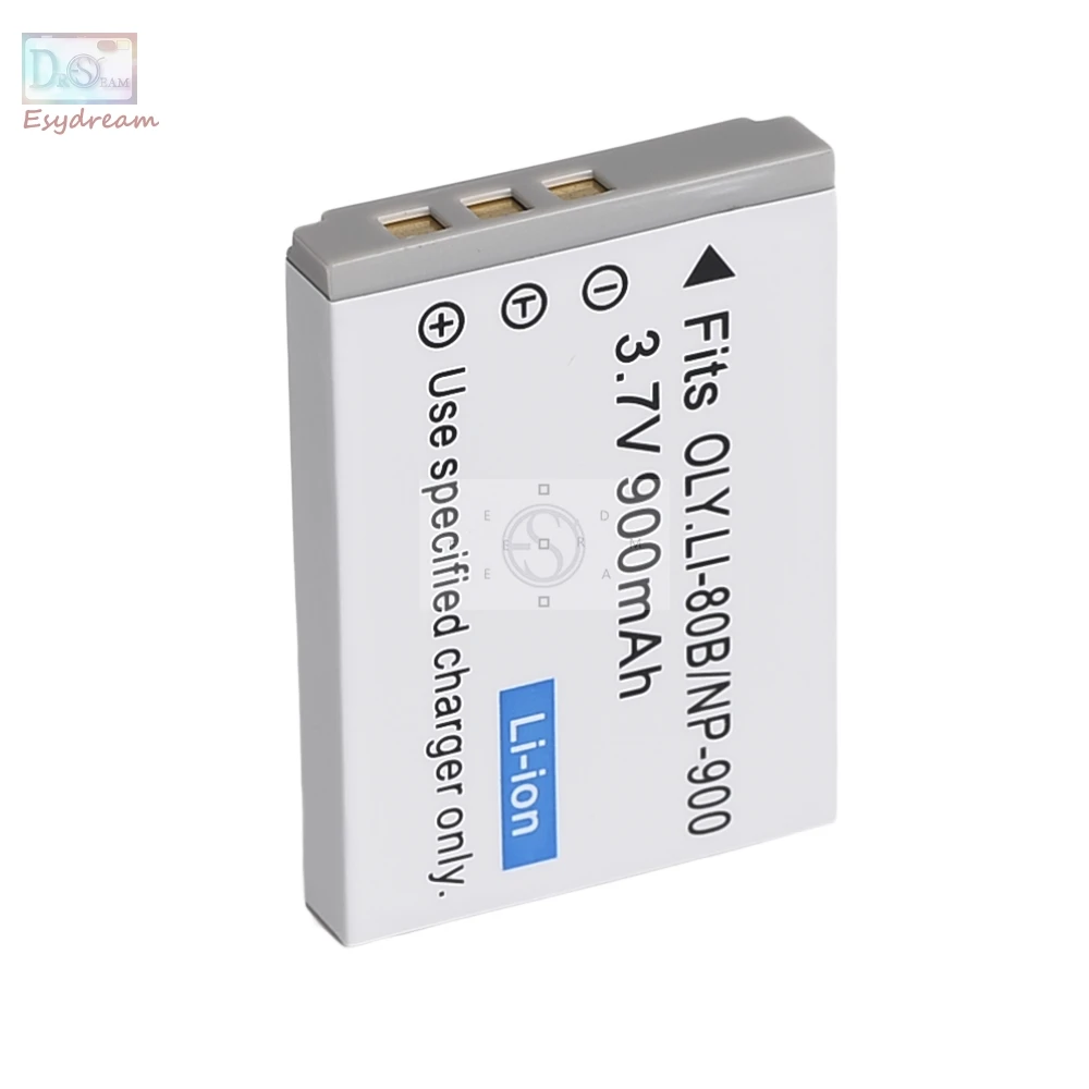LI-80B LI80B 900 мА/ч Камера Батарея для цифровой камеры Olympus T110 T-110 T100 T-100 X960 X-960 |
