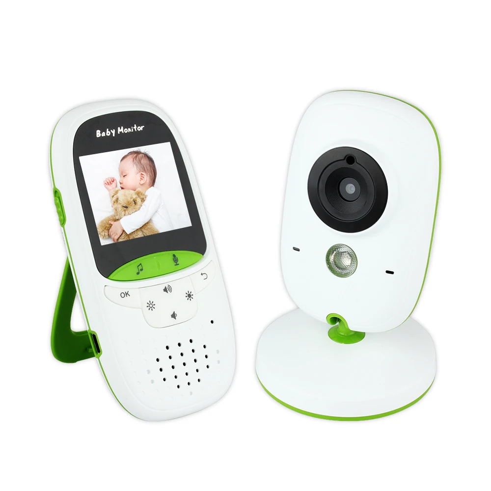 

babykam baby monitor for newborns cry baby monitor 2.0 inch LCD IR Night Vision Temperature Monitor 8 Lullabies Video Intercoms