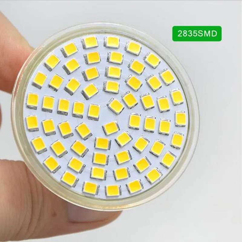 5 шт. MR16 светодиодные лампы 7 Вт DC12V 2835SMD 60 светодиодов 600 650LM прожекторы