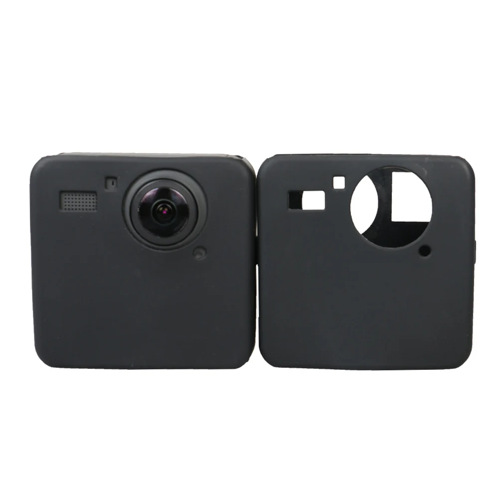 Storage Bag+ Lens Cap+ Silicone Cover+ Plastic Guide Rail for Gopro Fusion Camera Accessories Set