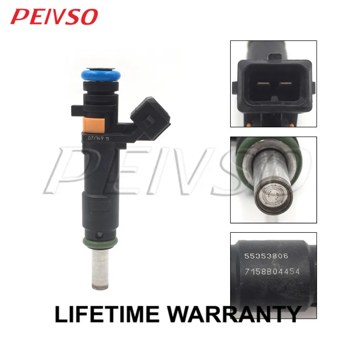 

PEIVSO 55353806 fuel injector for CHEVROLET CRUZE 2011~2017 SONIC 2012~2017 1.8L I4