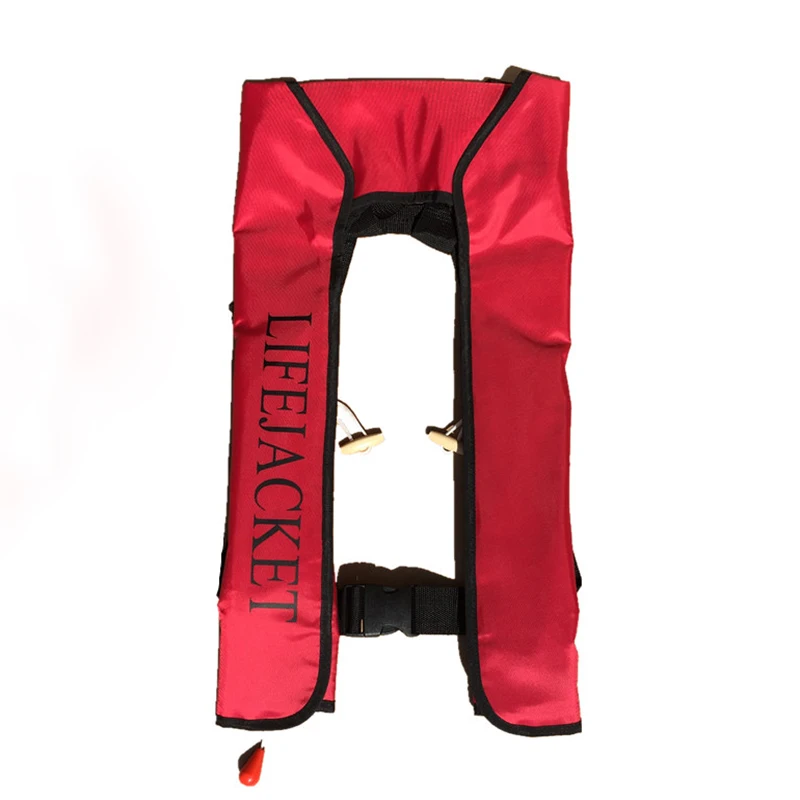 Профессиональный плавательный спасательный жилет для взрослых Автоматический надувной плавательный спасательный жилет для рыбалки жилет для мужчин водный спорт - Цвет: 02