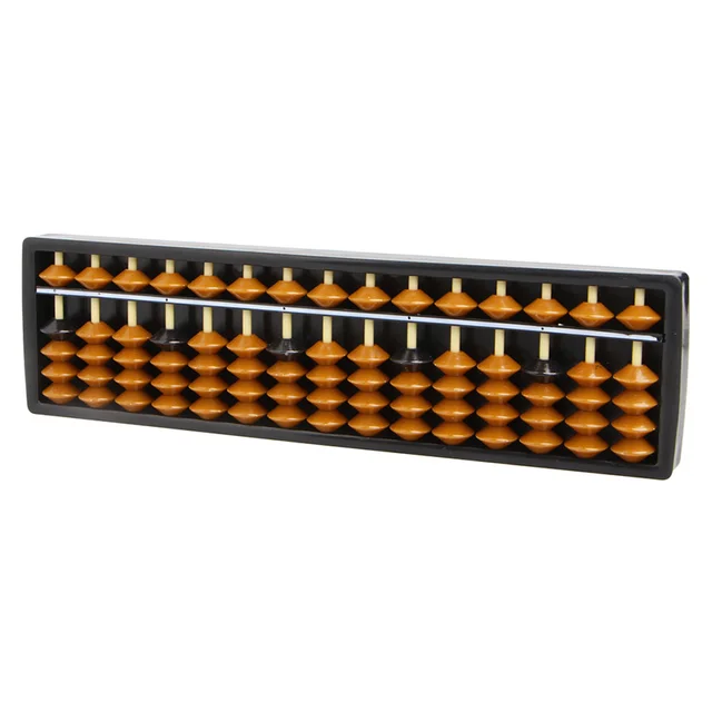 15 Digit 7-23 Digit Rods Standard Abacus Soroban Chinese Japanese Calculator Counting Tool Mathematics Beginners Caculating Toys 3