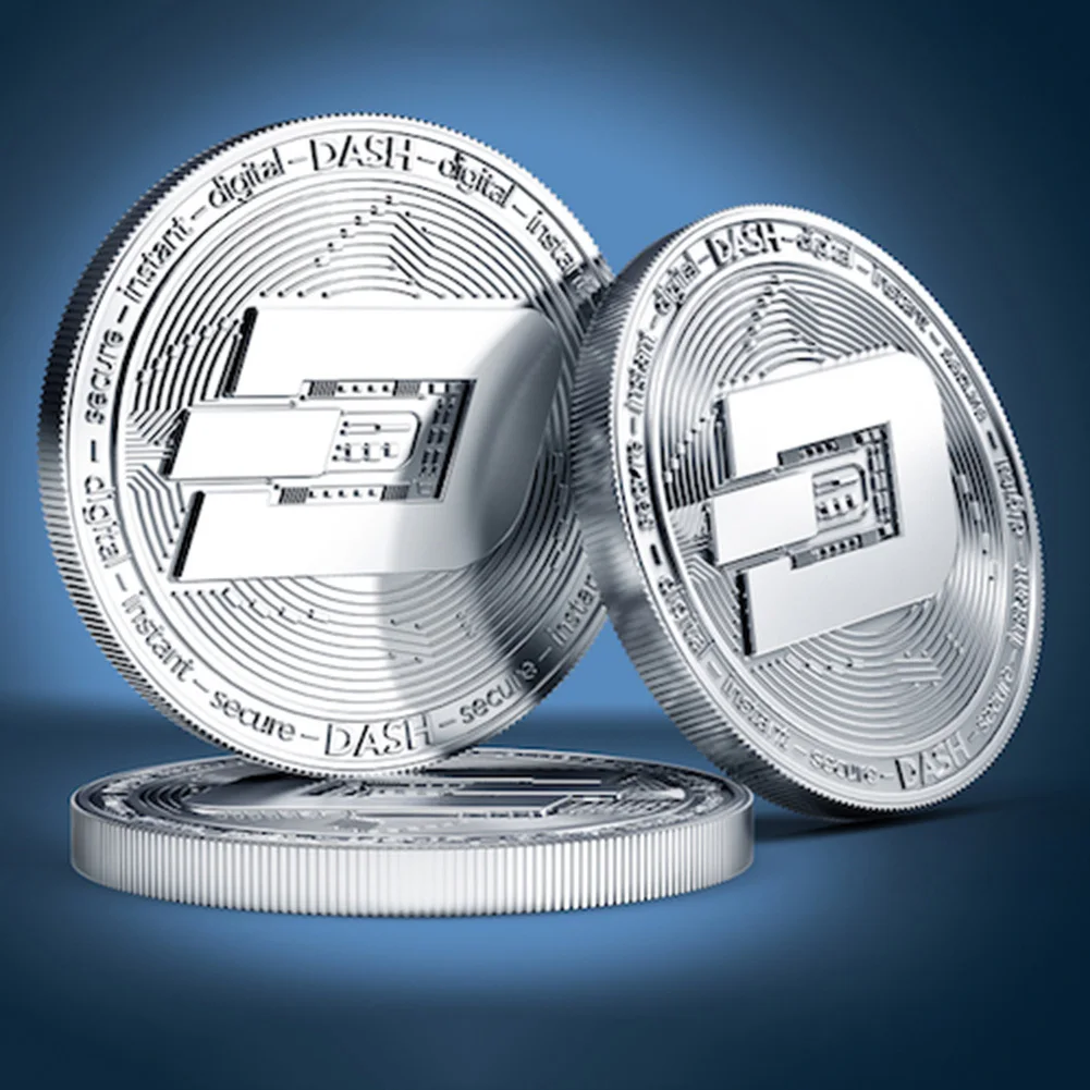 Dropshipping Non-currency Coins Bitcoin Ethereum Lite Dash Ripple Coin 5 kinds of Commemorative Coin