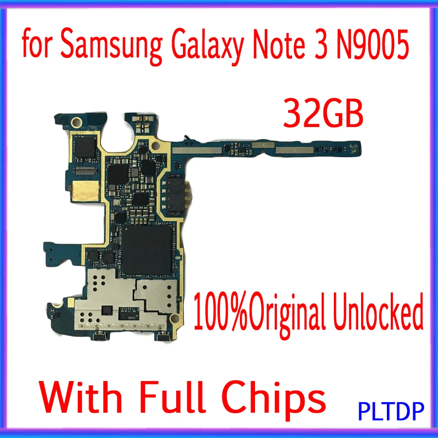 

EU Version for Samsung Galaxy Note 3 N9005 Motherboard 32GB Original unlocked for Galaxy Note 3 N9005 Logic board