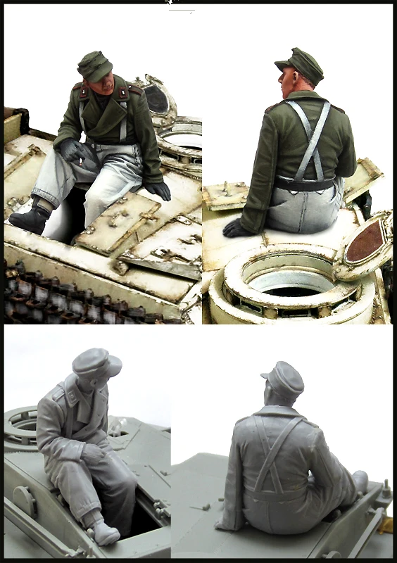 

1:35 Resin figures soldiers model kit E130D