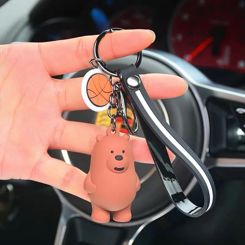 Креативный Sanrio серии My Melody Pudding Cinnamoroll брелок для собак кольцо для ключей для девочек фигурка игрушки 20шт - Цвет: 13