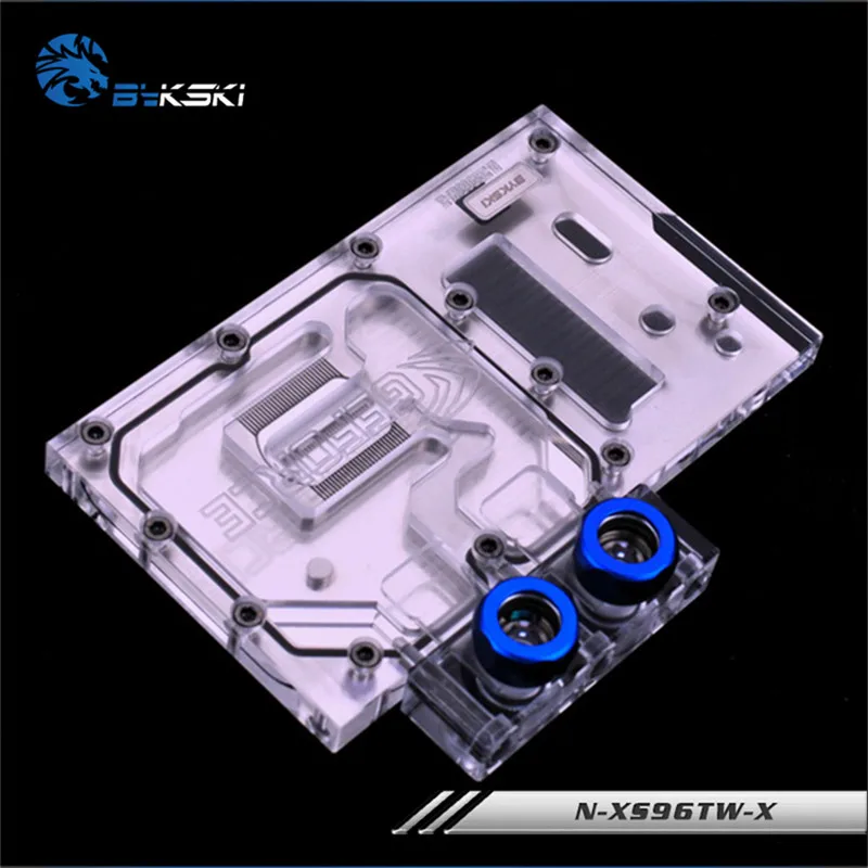 Bykski N-XS96TW-X полный охват GPU водный блок для ASL GTX960 кулер для видеокарты