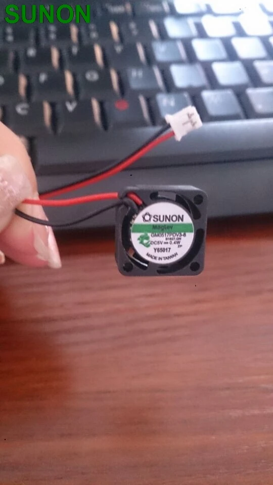 Оригинальный вентилятор для компьютера Sunon GM0517PDV3 8 1708 5v 17mm 17*17*8mm|computer fan|original sunone8mm