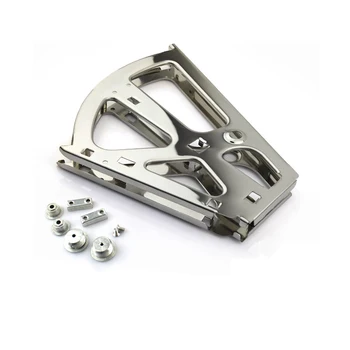 

2Pairs/Lot Double layers flap hinge for shoe cabinet turning frame hidden conceal shoe rack metal