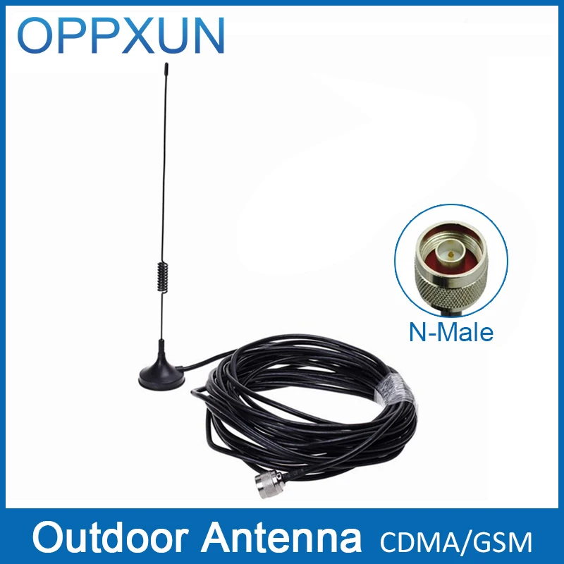 imágenes para Antena GSM 2G antena exterior 2G externa antena lechón CDMA850MHz 900 MHz con conector N macho con 10 m cable para móviles imágenes para Antena GSM 2G antena exterior 2G externa antena lechón CDMA850MHz 900 MHz con conector N macho con 10 m cable para móviles