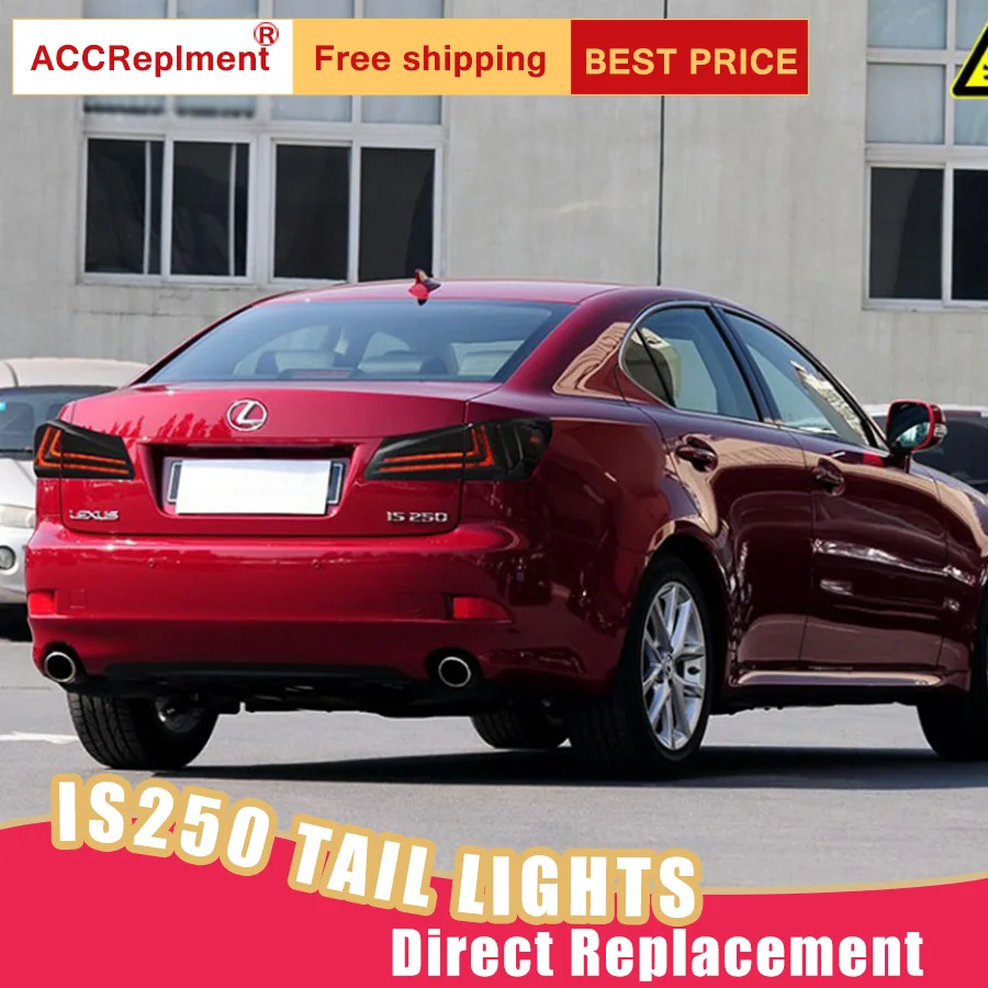 Новый светодиодный фонарь светильник s в сборе для Lexus IS250 2006 2012 задний стоп сигнал