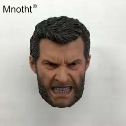 1:6 масштаб мужской Солдат Смола Глава Sculpt старый Logan голову резьба для 12 дюймов фигурку игрушки коллекция комиксов модель mnotht