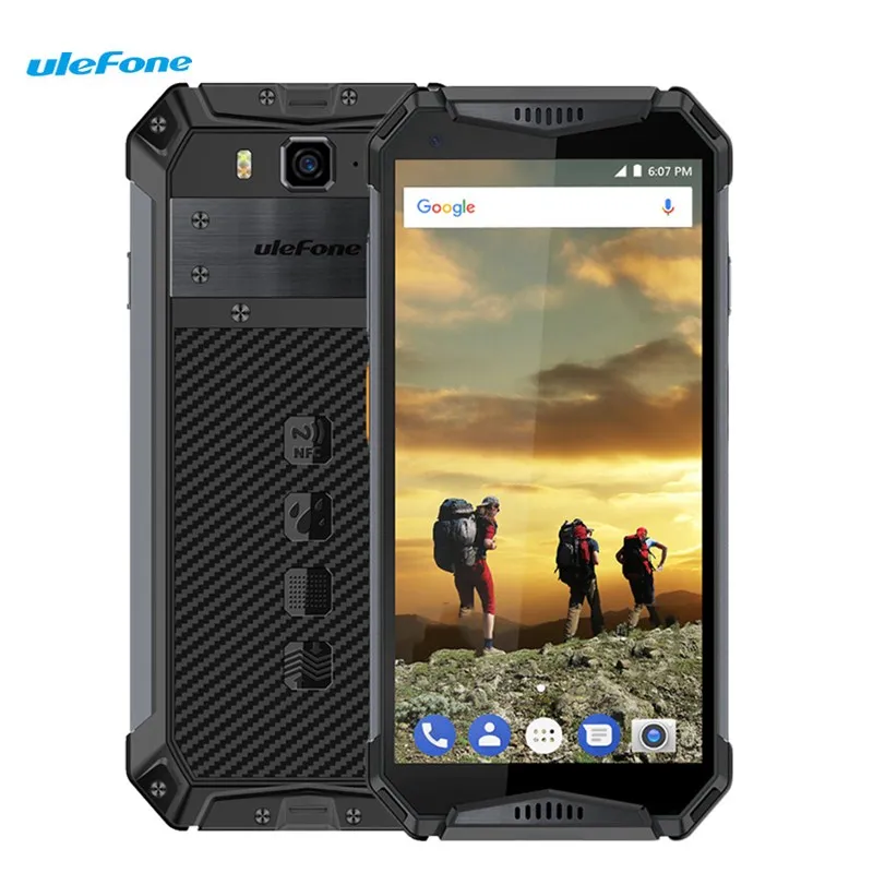 Ulefone Armor 3 4G смартфон 5 7 ''Android 8 1 Oreo Helio P23 (MT6763T) Восьмиядерный 4 Гб 64 10300 МП