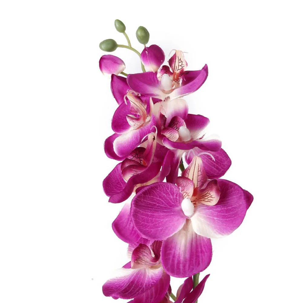 1 шт. Орхидея имитатор бабочки искусственный цветок растение украшение дома