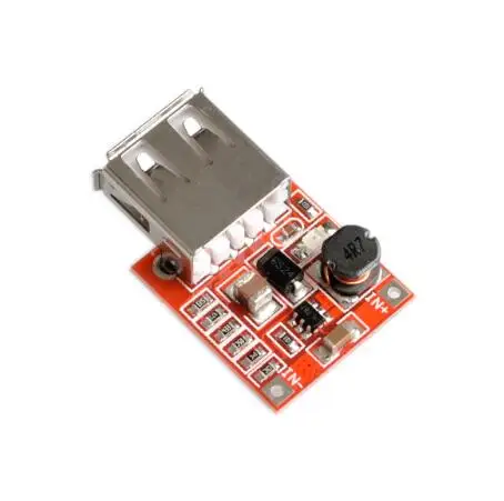 Повышающий Модуль питания для телефона источника с 3 В до 5 в 1 А USB зарядное