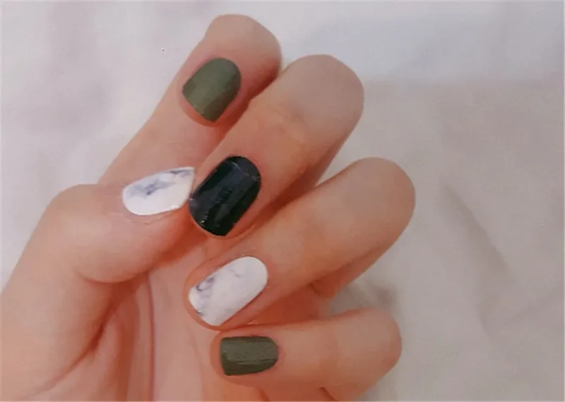 14tips/sheet Hot Colors Series Classic Collection Manicure Nail Polish Strips Nail Wraps,Full Nail Sheet DIY nail art decoration