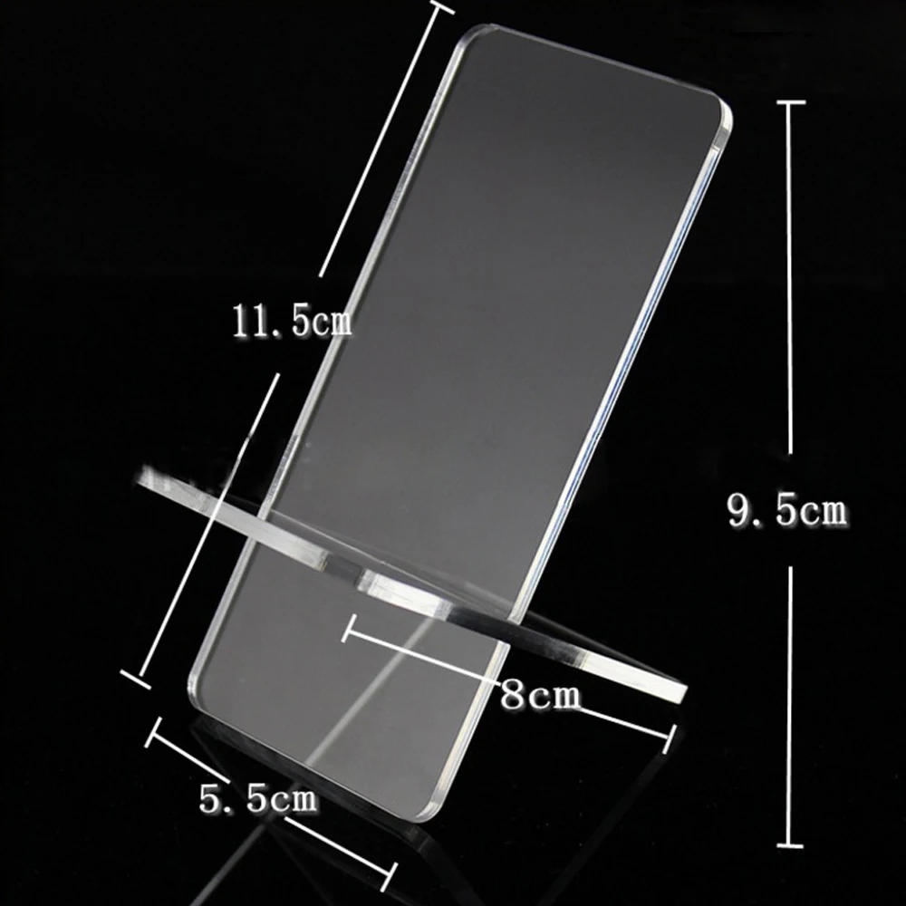Phone model holder rack Acrylic Cellphone display Stand Phone display
