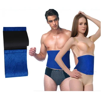 

Body Shaper Waist Trimmer Exercise Wrap Belt Slimming Burn Fat Sweat Weight Loss