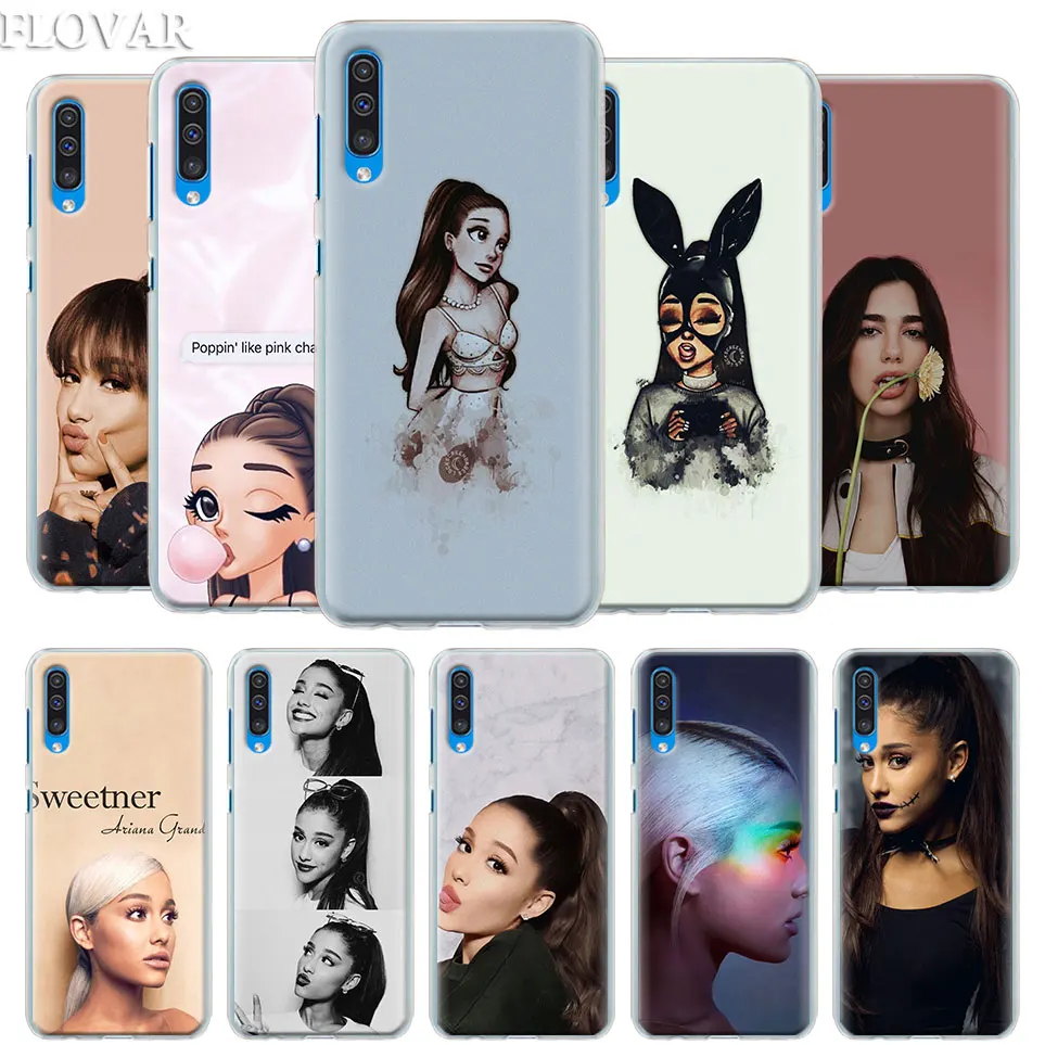 

Ariana Grande Case Cover for Samsung Galaxy A30 A40 A50 A70 A6 A8 Plus A7 A9 2018 M30 Phone Case Coque