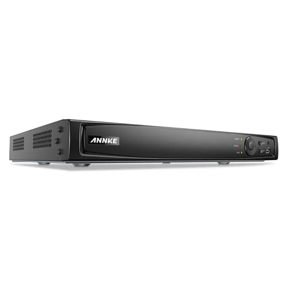 - ANNKE 16CH 4K POE NVR Recorder For CCTV Kit VGA Security System NVR For 1080P3MP5MP8MP4K POE IP Camera Onvif NVR H265