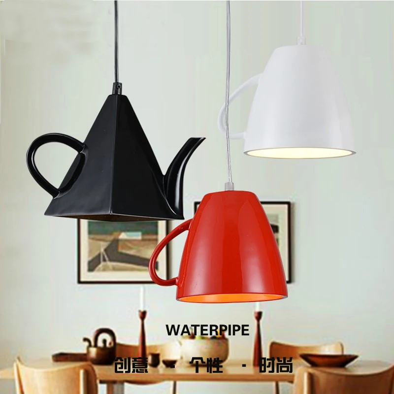 

Nordic restaurant chandeliers creative personality clothing shop bar dining modern minimalist decoration resin lamps