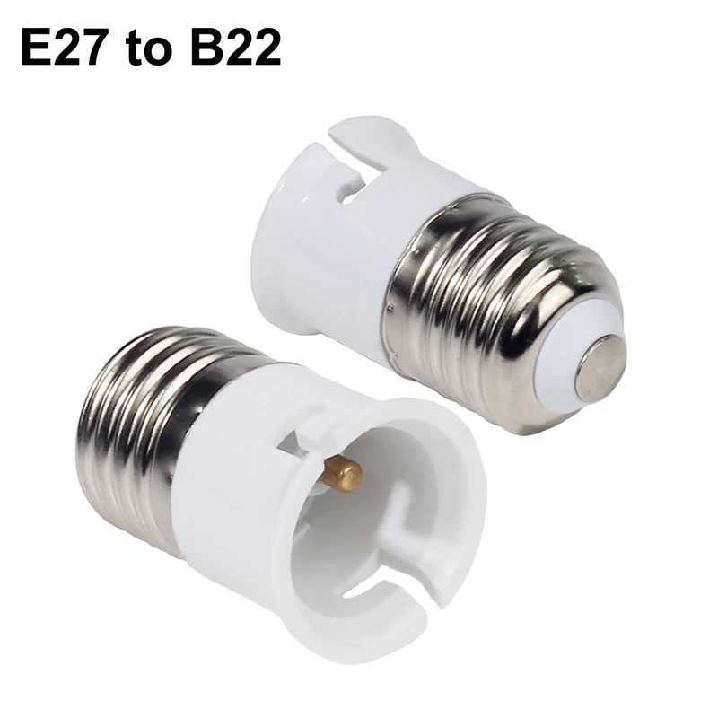 Ламповый конвертер E27 штекер на E12 E14 E40 B22 MR16 G9 GU10 гнездо лампы Основание удлинителя адаптера - Цвет: E27 to B22