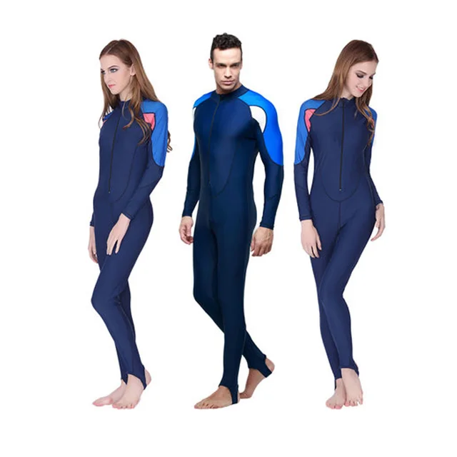 Lycra Swim stinger diving suit Dive skin Snorkeling Surf Waterski anti