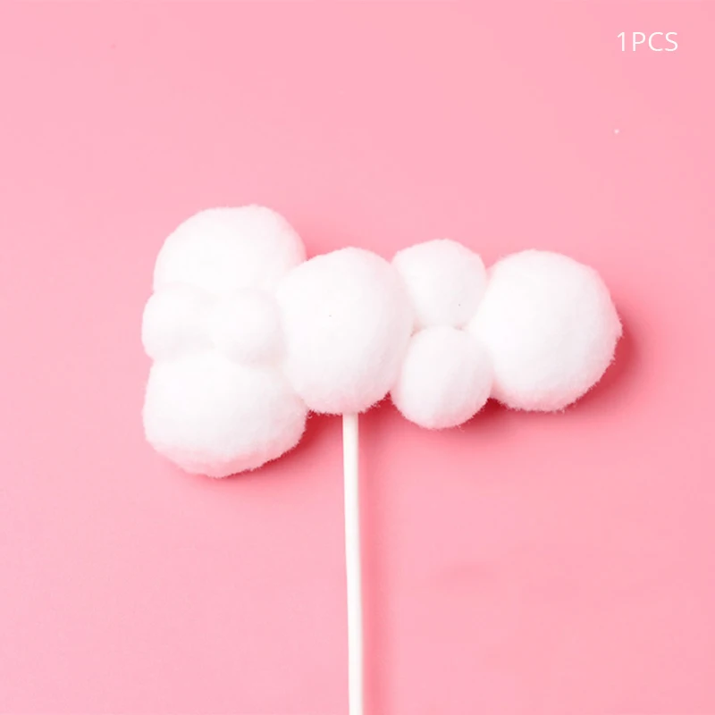 1pcs cake topper Вечерние украшения для торта в виде единорога, украшения для вечеринки в честь Дня Рождения, Детские радужные украшения в виде единорога, свадебные украшения, декор для детского душа - Цвет: 1pcs cake topper