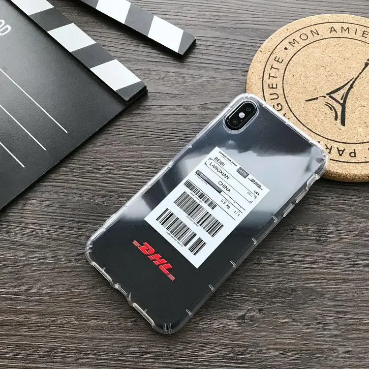 2 Мягкий чехол Dhl Для Iphone 11 Pro X Xs Max Xr 8 7 6 6s Plus силиконовый чехол для телефона Прозрачный 3d рельефный Модный чехол для пары Fundas чехол s - Цвет: 2