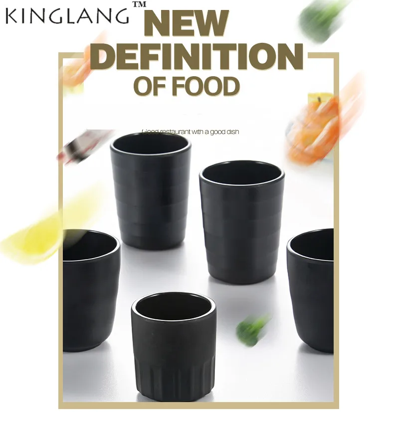 Melamine coffee cup tea cup for HK restaurant japanese style