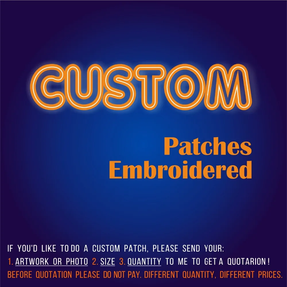 

New Arrival Custom Patches Embroidered Patch of 3D Embroidery Customization Iron on or Hook for You Logo Clothing Eco-Friendly