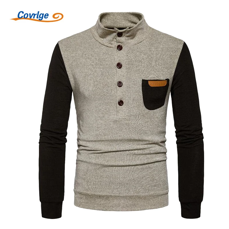 Covrlge font b Men s b font font b Sweater b font 2018 Spring New Turtleneck