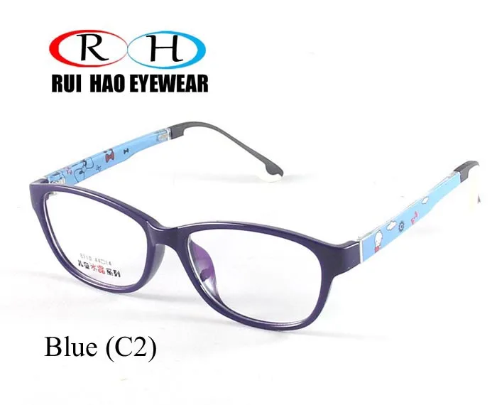 Супер легкие детские очки, оправа для мальчиков и девочек, дальнозоркость, близорукость, оптические очки по рецепту, очки, очки - Цвет оправы: C2