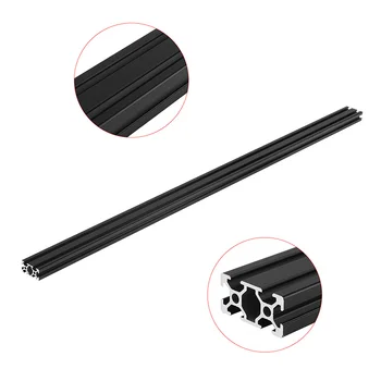 

DANIU 1pc 900mm Length Black Anodized 2040 T-Slot Aluminum Profiles Extrusion Frame For CNC 3D Printers Plasma Lasers