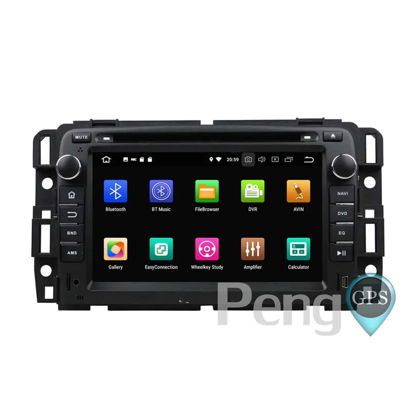 Excellent Android 8.0 Car CD DVD Player GPS Navigation for Jeep Grand Cherokee GMC Yukon Tahoe 2006-2012 IPS Screen 1080P Video Headunit 4