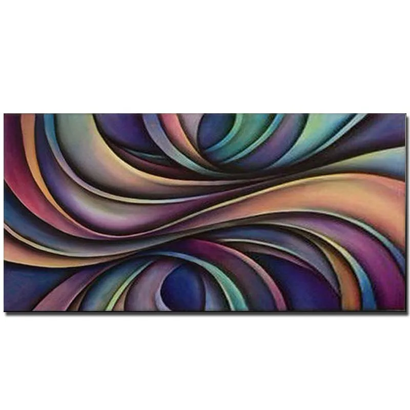 

Hand Painted Abstract Impasto Geometry Canvas Oil Painting Abstract Tree Wall Picture Living Room Home Wall Decor Drop Shipping