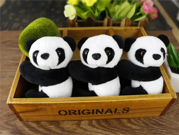 Panda Plush toys clips home decoration - 9
