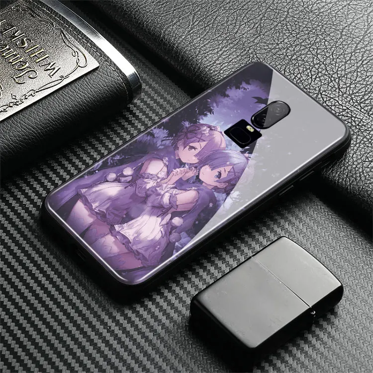 Re Zero RAM REM милый аниме чехол Роскошный One Plus 1 + 6T Мягкий силиконовый из закаленного