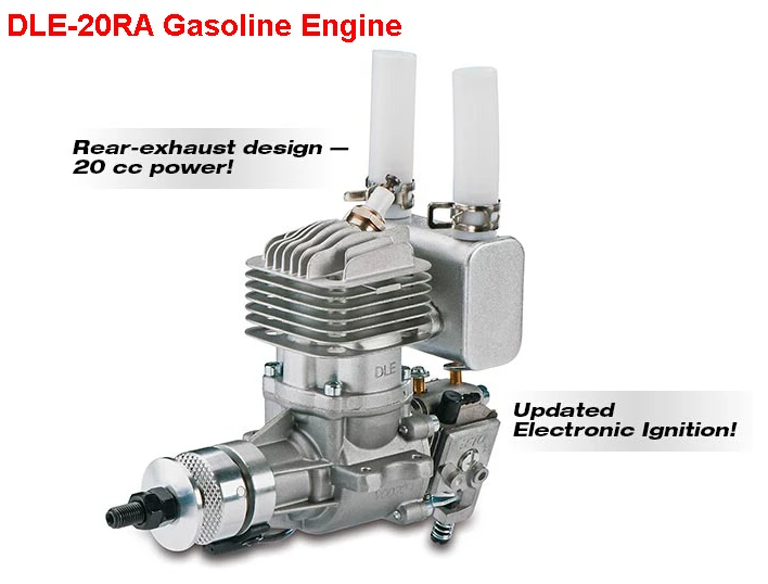 Новейший DLE 20CC 20RA бензиновый двигатель DLE20RA для модели RC