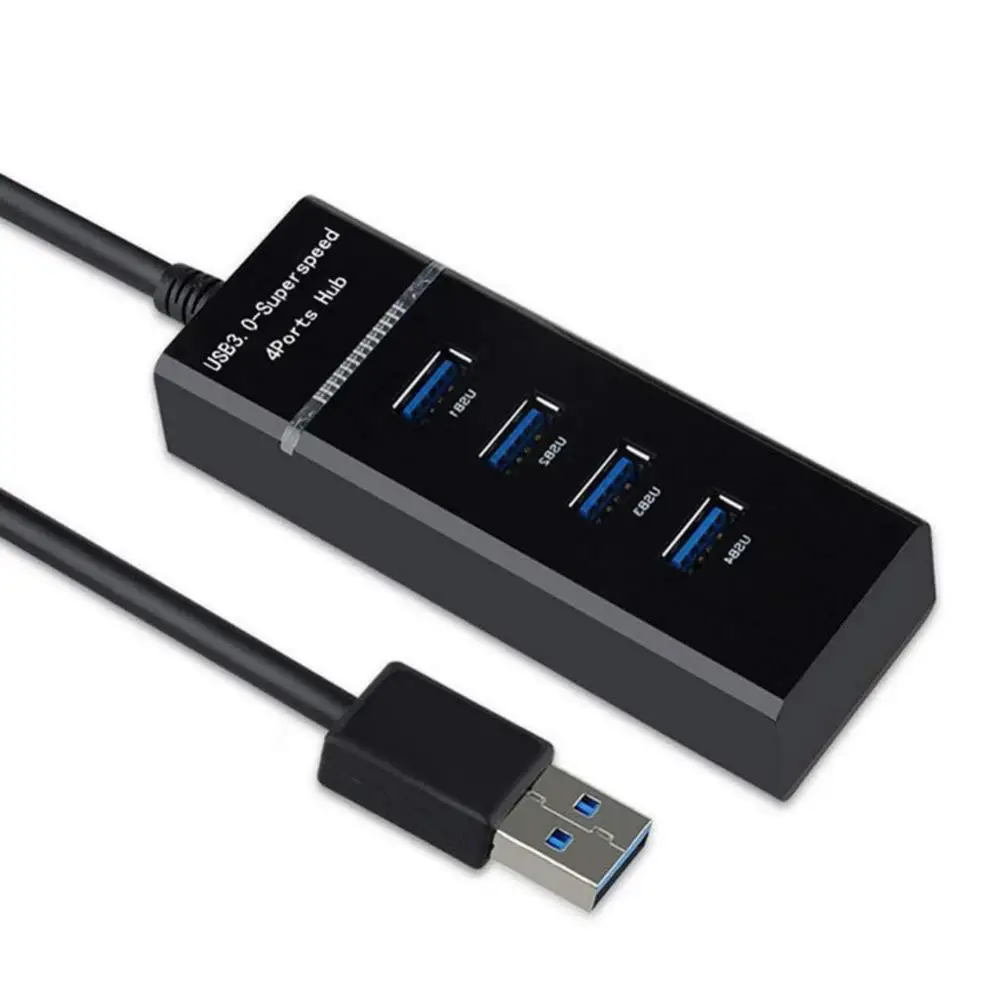 USB 3,0 концентратор высокой Скорость 4 Порты и разъёмы USB разветвитель USB Hub 3,0 адаптер для ноутбука аксессуары док-станция USB для компьютера USB 3,0 концентратор высокой Скорость 4 Порты и разъёмы USB разветвитель USB Hub 3,0 адаптер для ноутбука аксессуары док-станция USB для компьютера