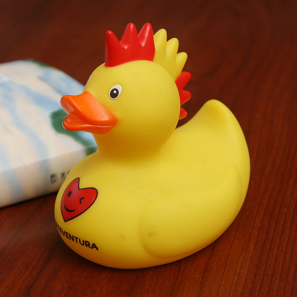 Mohican Canards Flottants Mignon Bebe Bain D Eau Jouets Punk Canard En Caoutchouc Canard Liberte Pointes Classique Jouets Cadeau Pour Garcons Bebe Fete Aliexpress