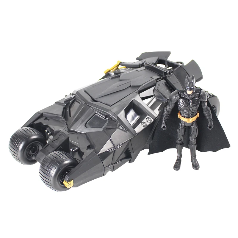 22 см Batman Batmobile черный автомобиль Vehecle игрушки Фигурки Коллекционная модель игрушки для детей - Цвет: no box