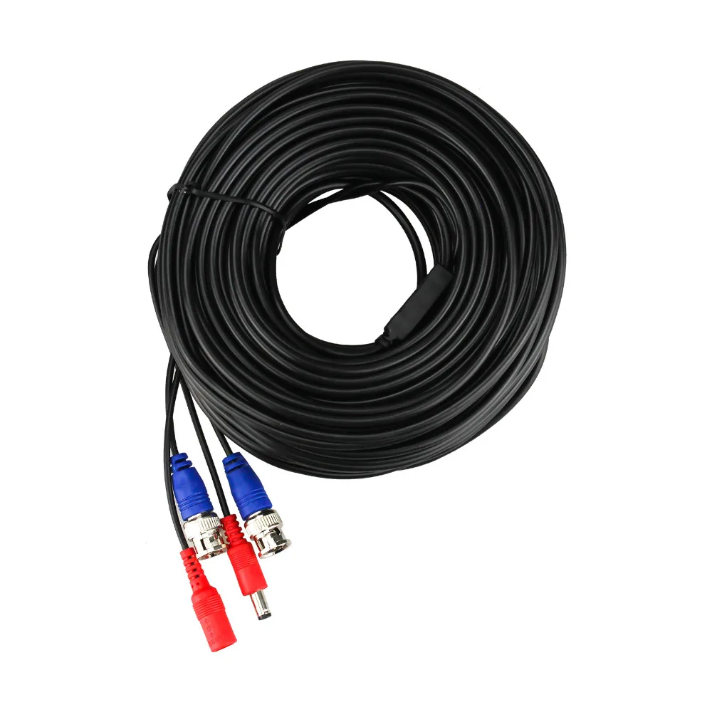 

H.view CCTV accessory BNC Video Power Cable 10M 20M 30M 40M For Analog AHD CCTV Surveillance Camera DVR Kit Surveillance