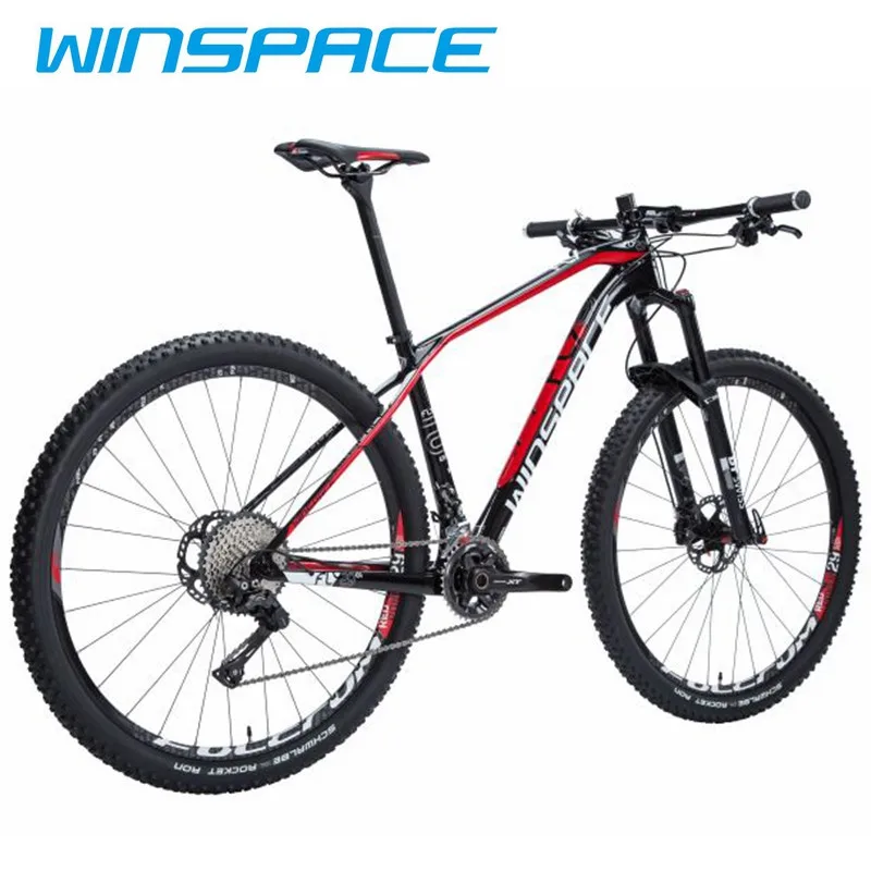 WINSPACE велосипедная Рама FLY 29 er MTB велосипед из углеродного волокна подседельный штырь XC рама с FAS гарнитура велосипедная Рама