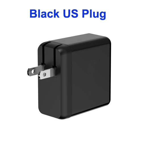 2 Порты 36 Вт USB-C PD быстрая Зарядное устройство Тип-C дорожное сетевое быстрое Зарядное устройство QC 3,0 для iPhone XS Max XR X 8 плюс S8 S9 S10+ NOTE 9 8 - Тип штекера: Black US Plug